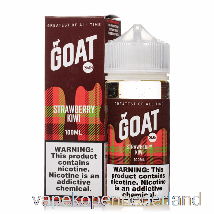 Vape Nederland Aardbei Kiwi - Geit E-vloeistof - 100ml 0mg